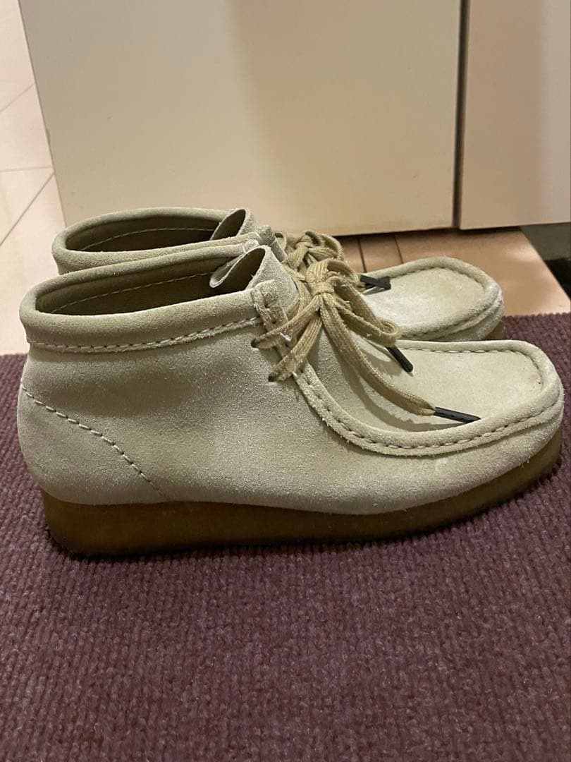 Clarks クラークス ワラビー 23.5cm ベージュ 定番カラー