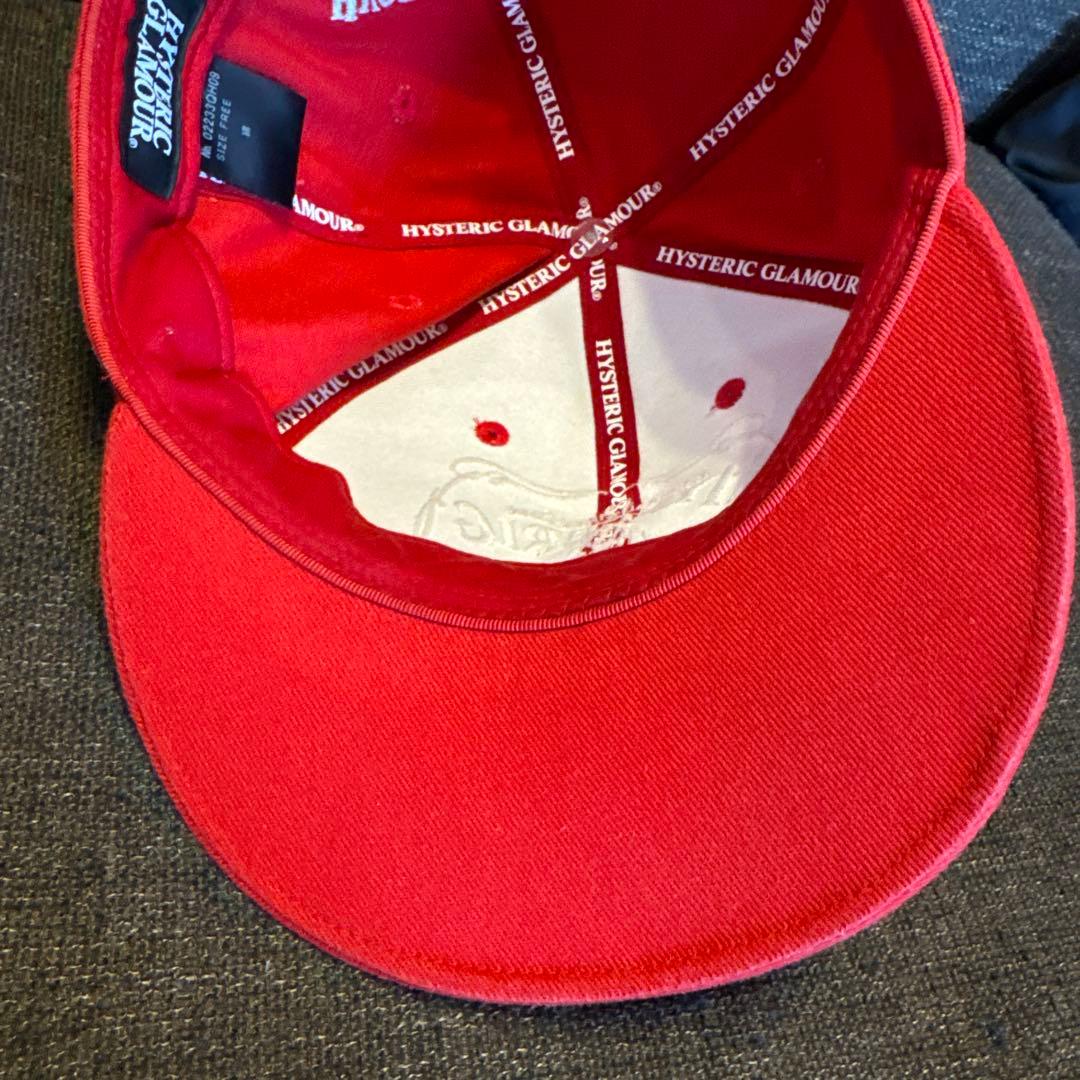 極美品　ヒステリックグラマーキャップ