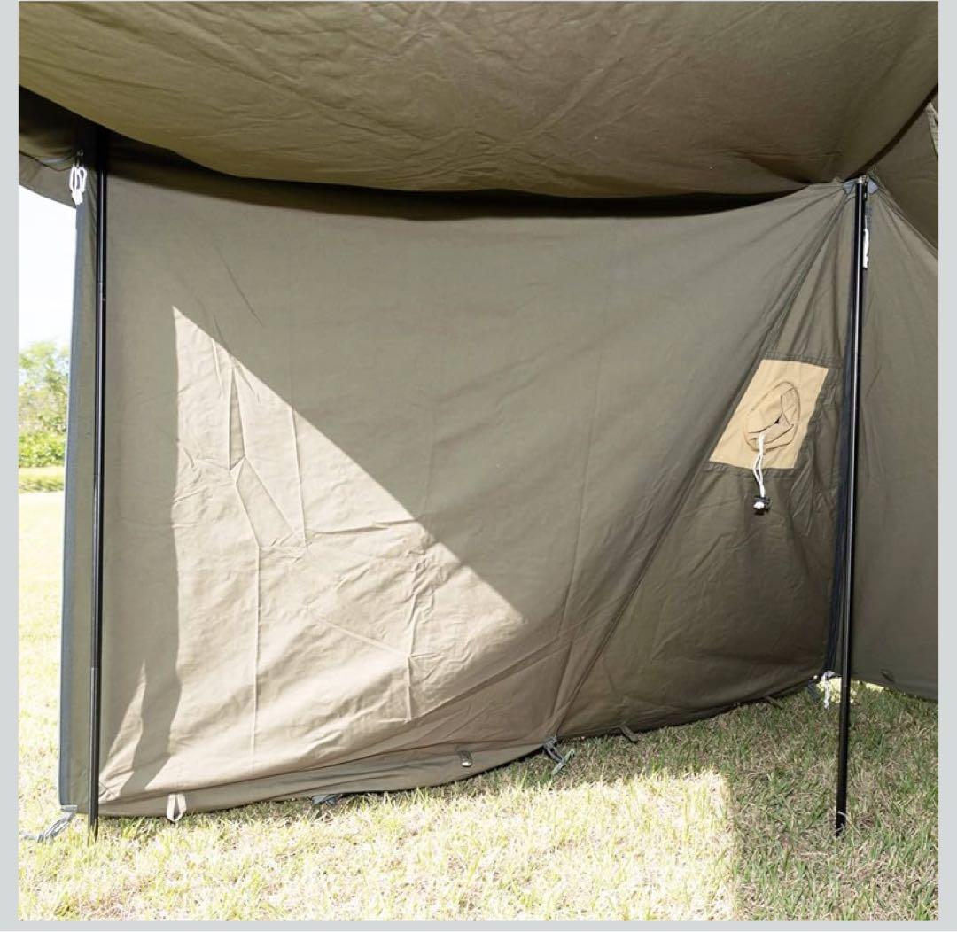 【フルセット】バンドック ソロベースEX カーキ 前幕＆フタマタ付