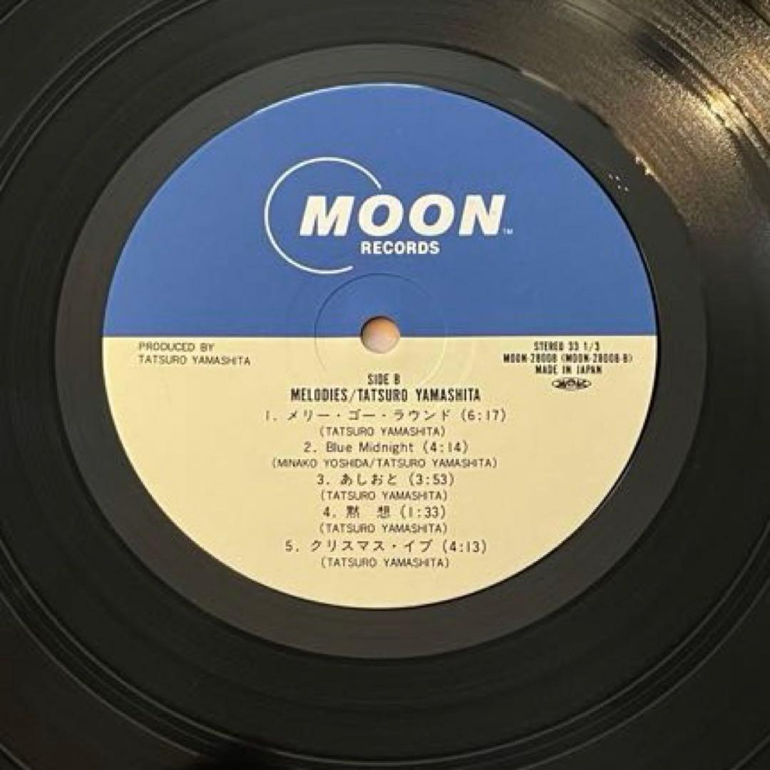 希少ジャケ 山下達郎 Melodies メロディーズ LP レコード 鈴木英人