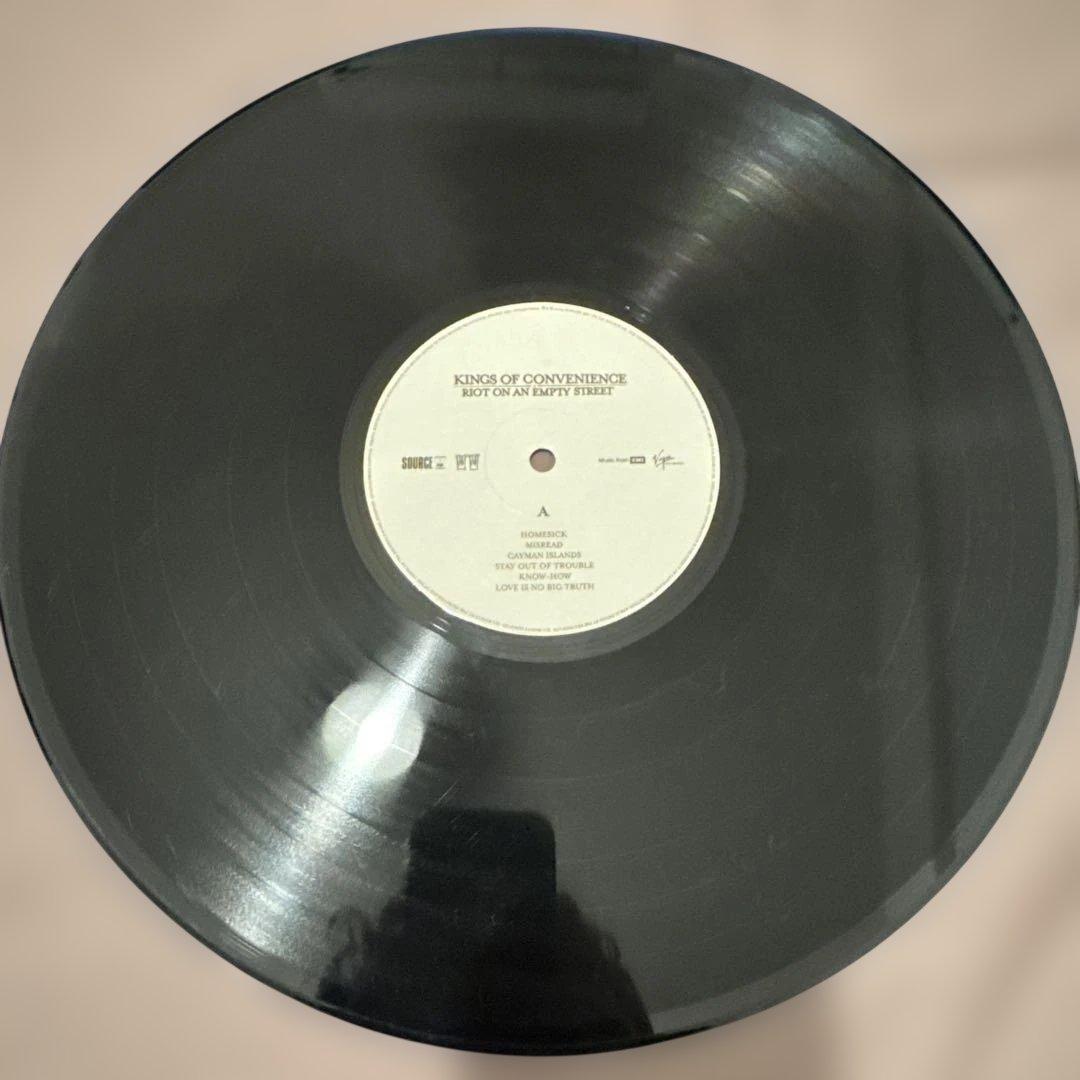 洋楽 KINGS OF CONVENIENCE RIOT ON AN EMPTY