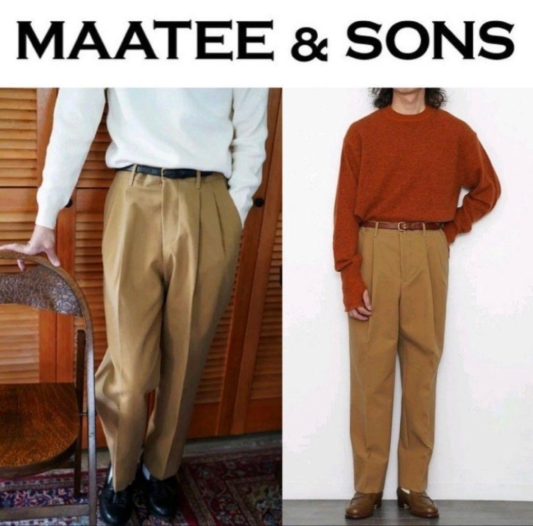 23AW MAATEE ＆ SONS 俺のチノ【2】　最終値下げ