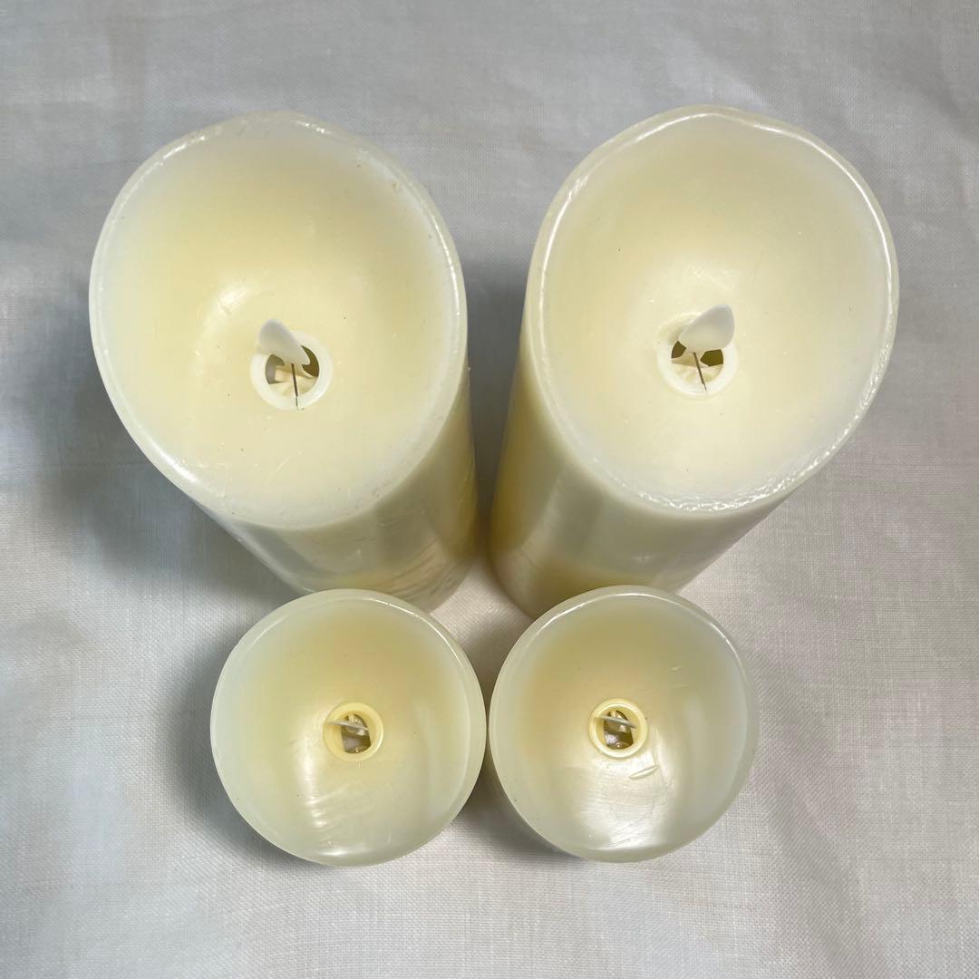 正規品　Luminara ルミナラ　LEDキャンドル　大小4本　化粧箱入り