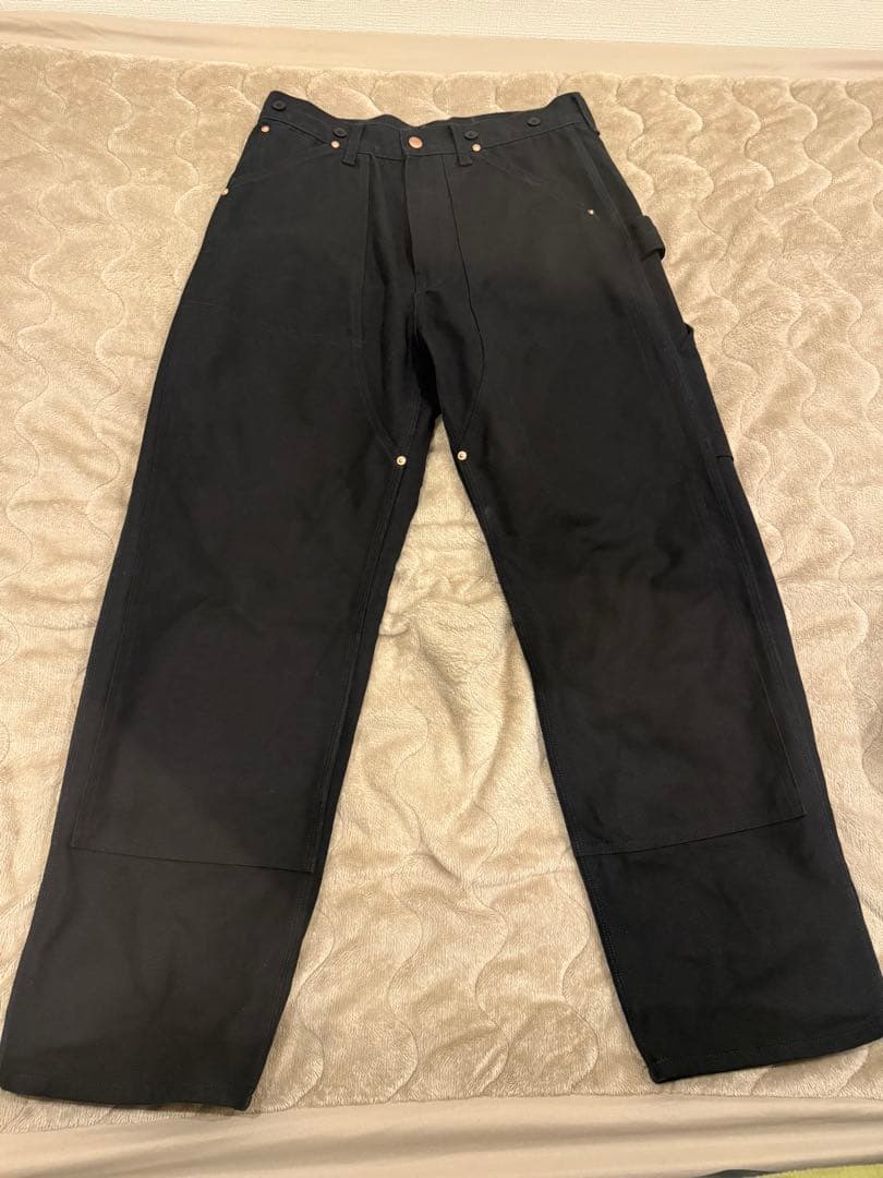 comoli 21SS コットンダックペインターパンツ　size1