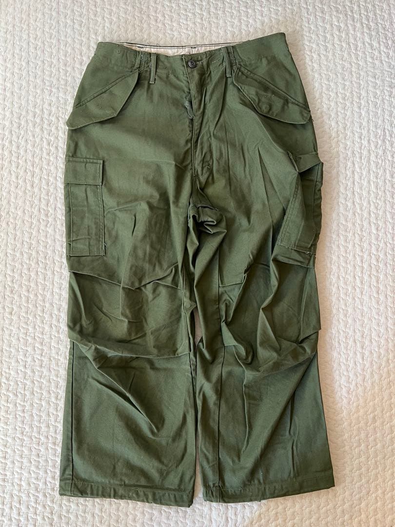 米軍実物 M-65 フィールドパンツ 1972年製 MEDIUM-SHORT