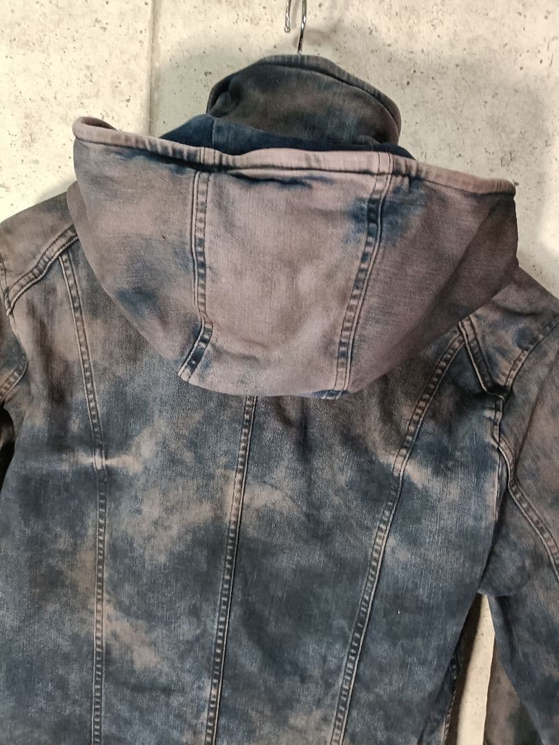 JULIUS好きな方に！ グラデーション ストレッチデニムジャケット 未使用品