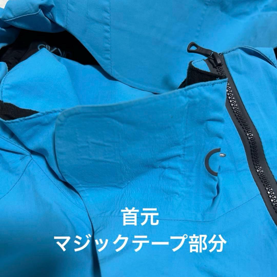 BURTON【S】GORE-TEX フード付きジャケット 青　スノボウェア