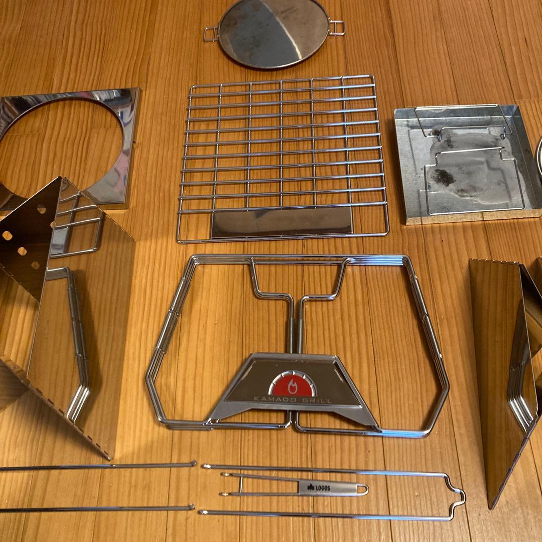 ロゴス　ステンレス 焚き火台 セット