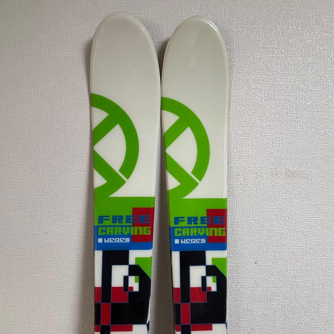 Xeres フリーカービングスキー板 ミッドスキーショートスキー　初心者向