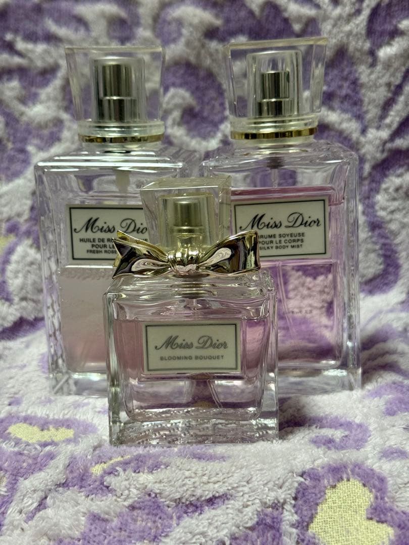 Miss Dior オードパルファム ボディオイル ボディミスト 中古