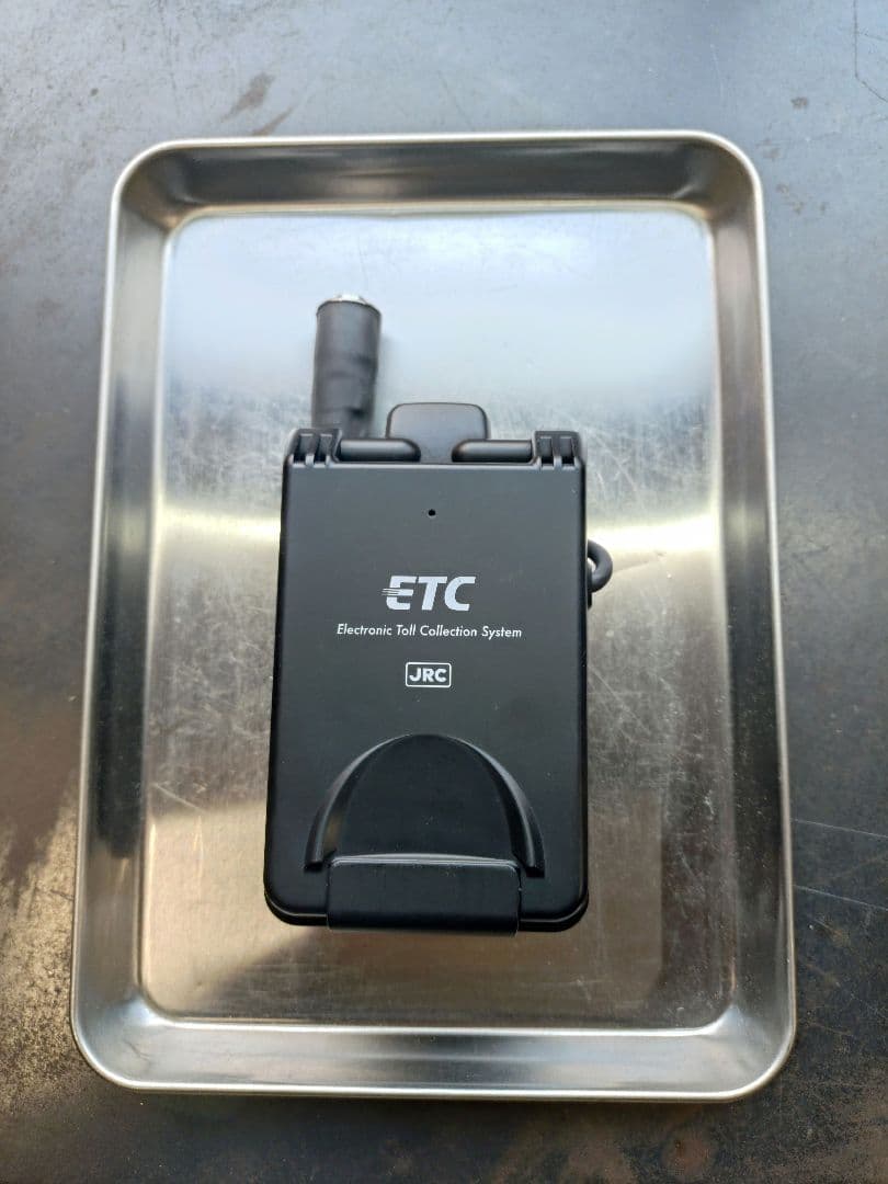 ポータブル ETC 防水仕様 電池式 二輪 バイク ハーレー　ビンテージ　14