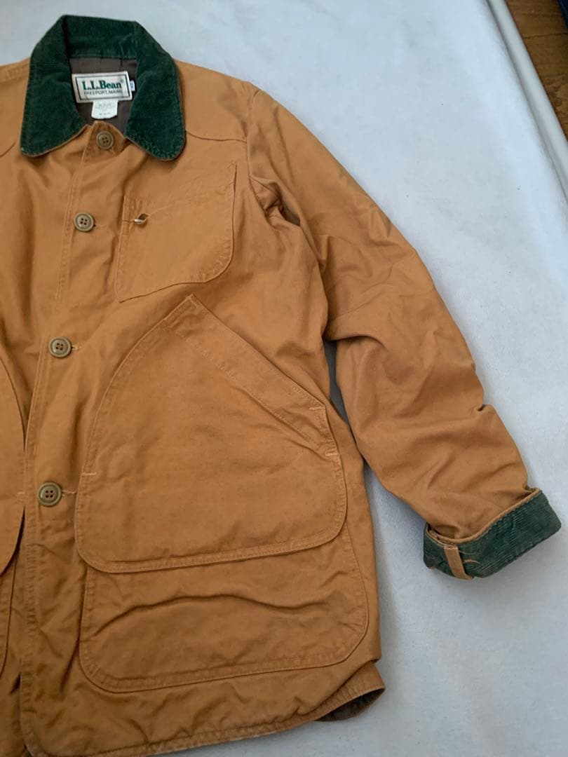 L.L.Bean ハンティングジャケット　ブラウン　Mサイズ　USA製