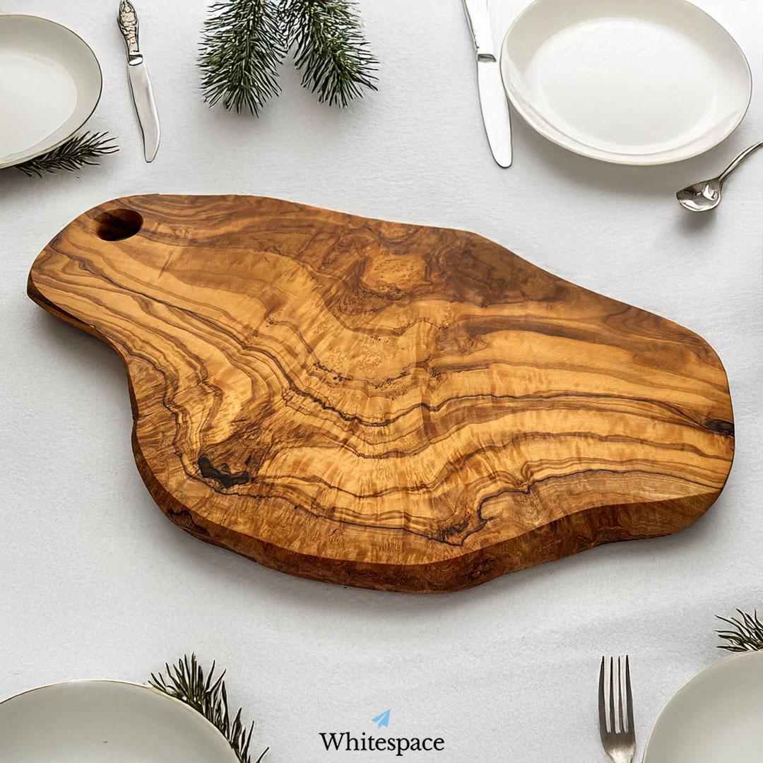 r*y様 幸を呼ぶ妖精 オリーブウッド カッティングボード まな板 イタリア ア