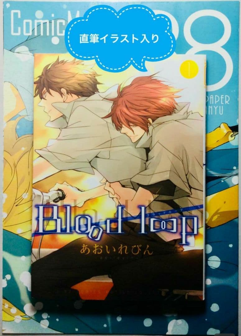 サイン本★あおいれびん★直筆イラスト 直筆サイン 肉筆 BL ボーイズラブ 万有