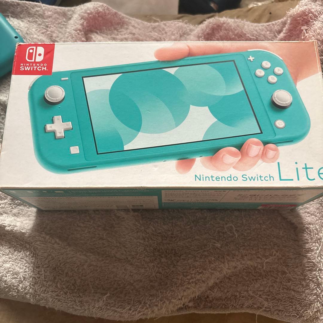 Nintendo Switch Lite ターコイズ 本体と箱付き