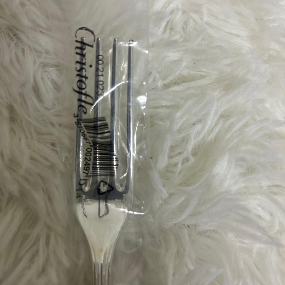 【未使用】クリストフル　アルビ　スタンダード　フォーク　ナイフ　セット　箱付き