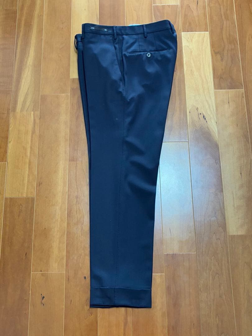 【未使用裾上げ品】PT01 TRAVELLER Navy Slacks 50