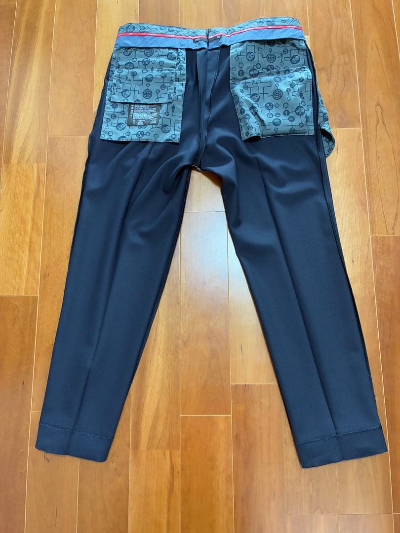 【未使用裾上げ品】PT01 TRAVELLER Navy Slacks 50