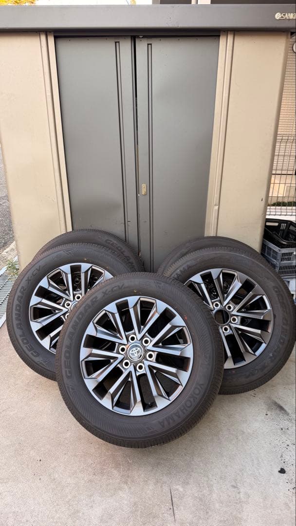 ランドクルーザー250 ZX 純正ホイールセット