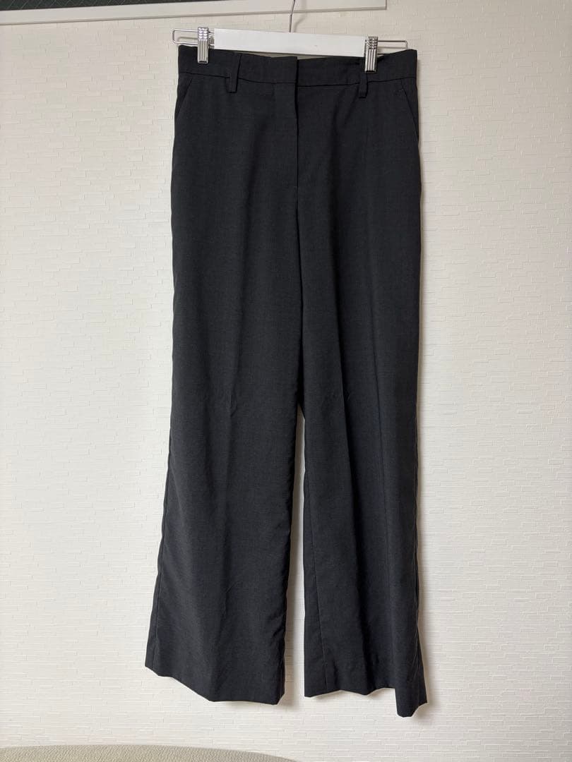 【美品】PRADA 2022SS wide straight slacks