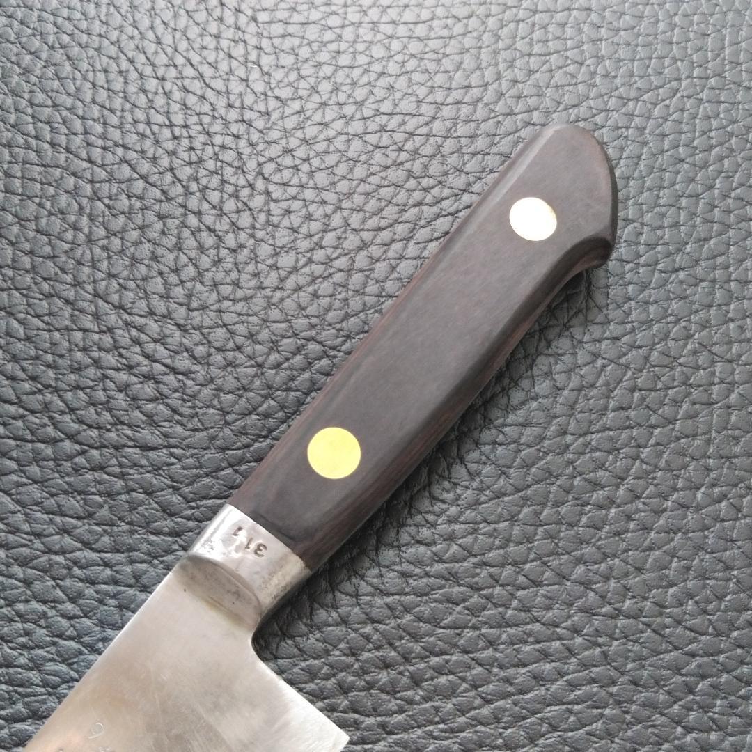 【週末限定特価】日本橋 木屋 牛刀 スウェーデン鋼 刃渡り210㎜