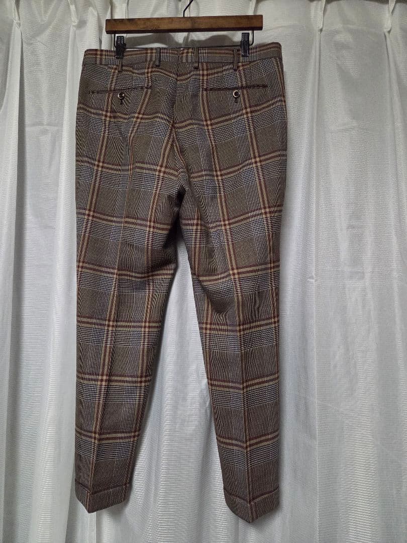 【美品】ピーティートリノ　GENTLEMAN FIT　2p　茶系　50　秋冬