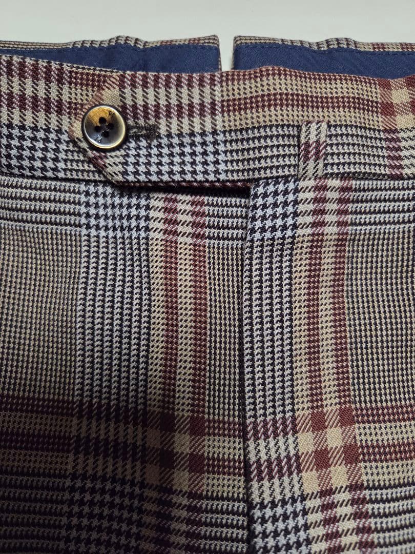 【美品】ピーティートリノ　GENTLEMAN FIT　2p　茶系　50　秋冬