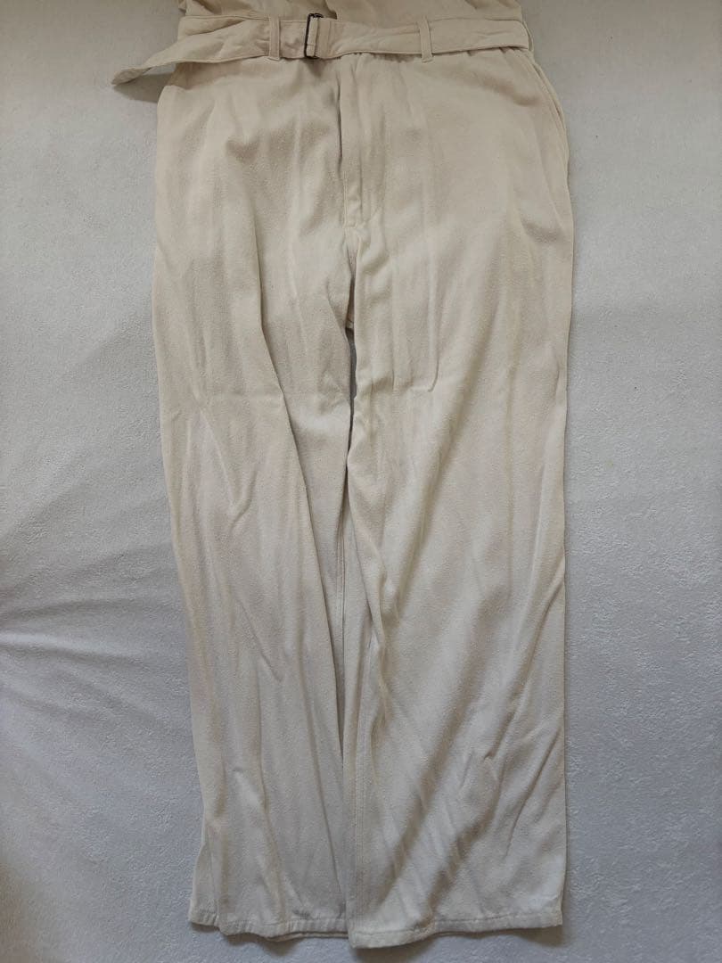 comoliシルクネップオールインワン　エクリュ　2