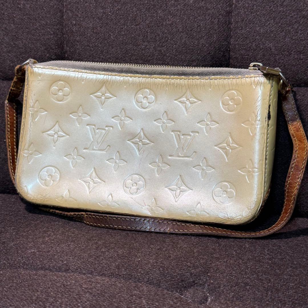 ルイヴィトン ヴェルニ マロリー スクエア ショルダーバッグ