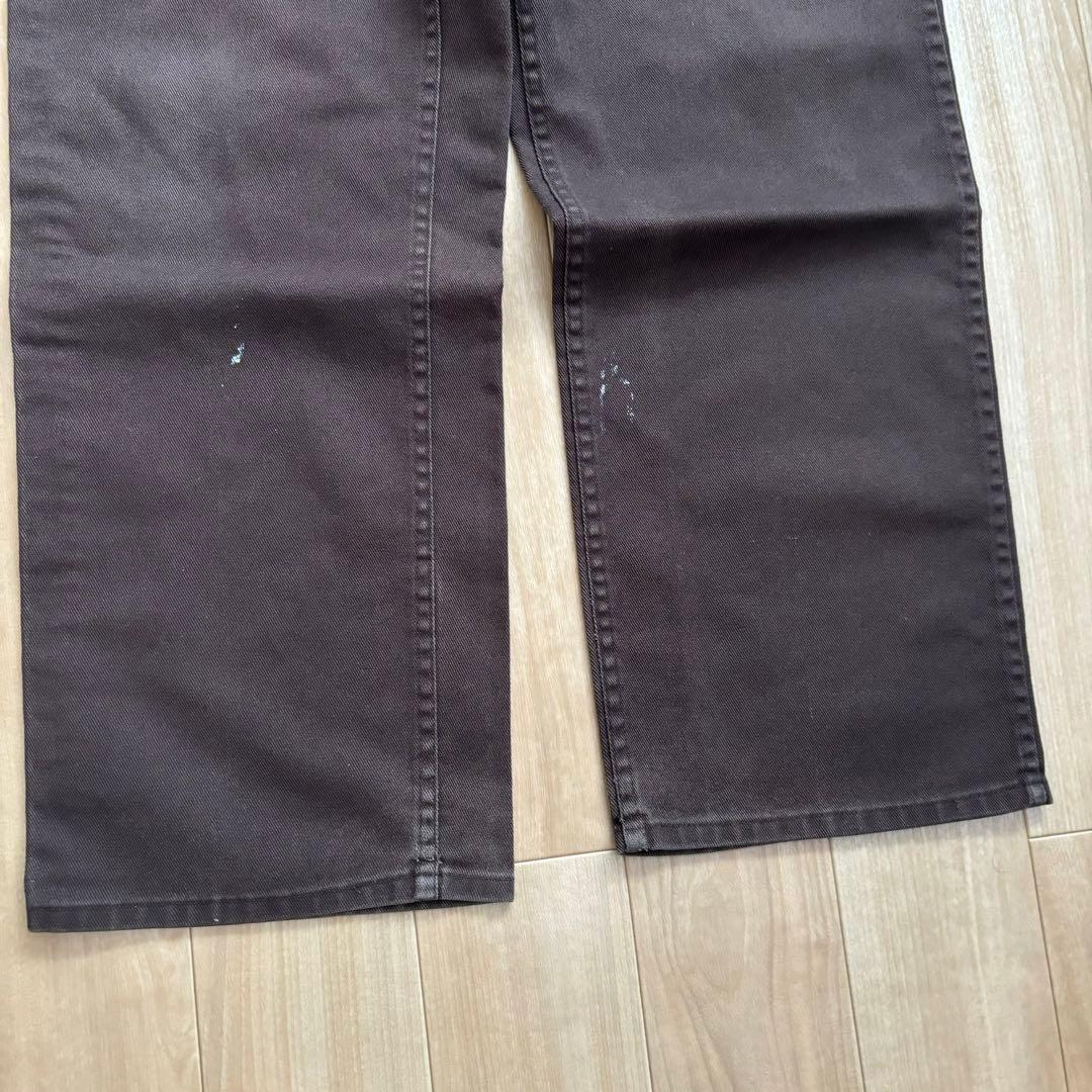 90s usa製 ben davis フリスコ ワークパンツ ブラウン 茶色