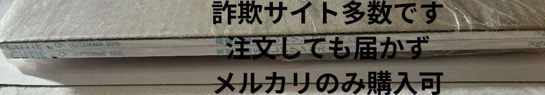 【激レア】月刊CUTIE 齋藤飛鳥 2015年09月号 未開封未使用　2冊SET