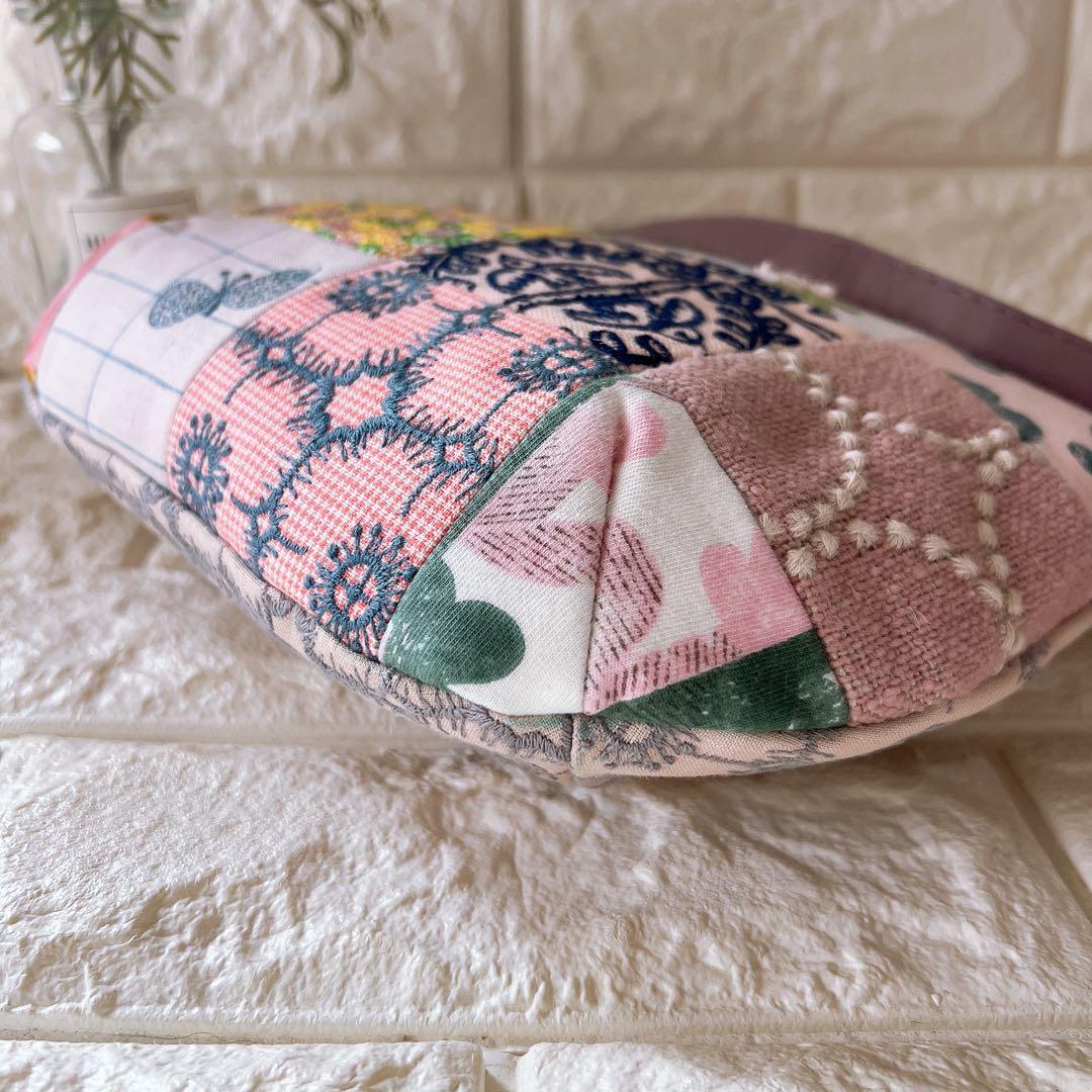 ミナペルホネン ハンドメイド ショルダーバッグ サコッシュ バッグ ポーチ