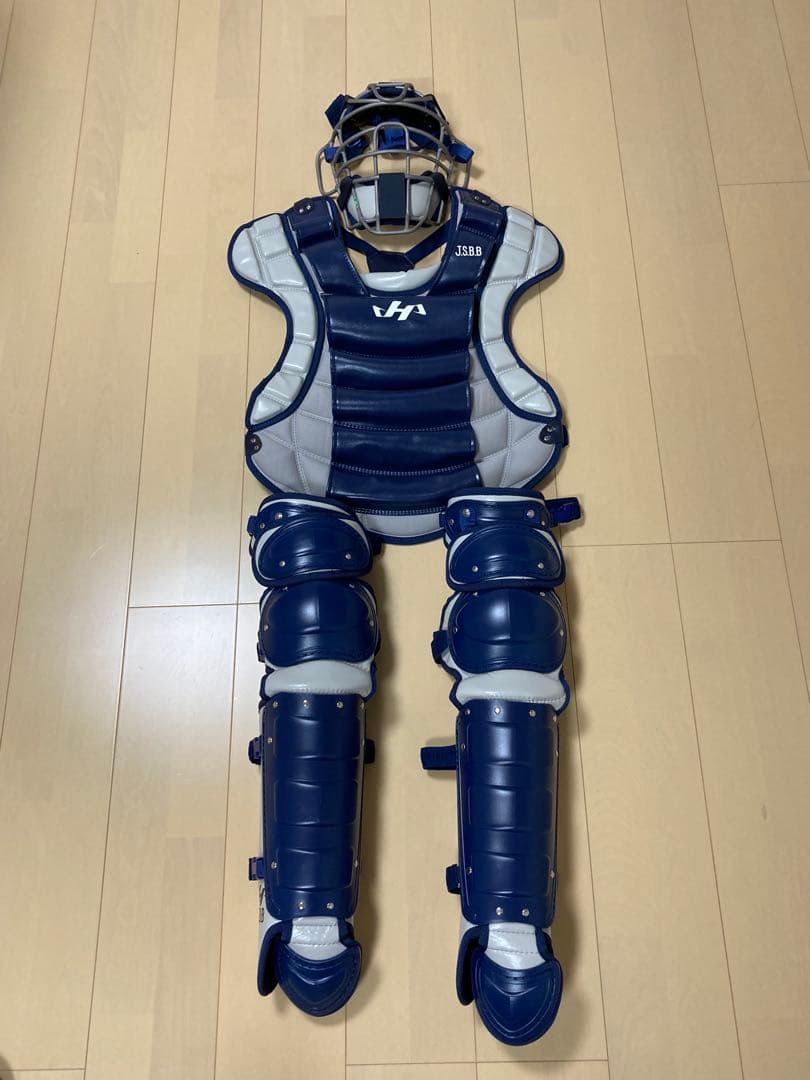 陸太郎 ハタケヤマ　キャッチャー防具3点セット