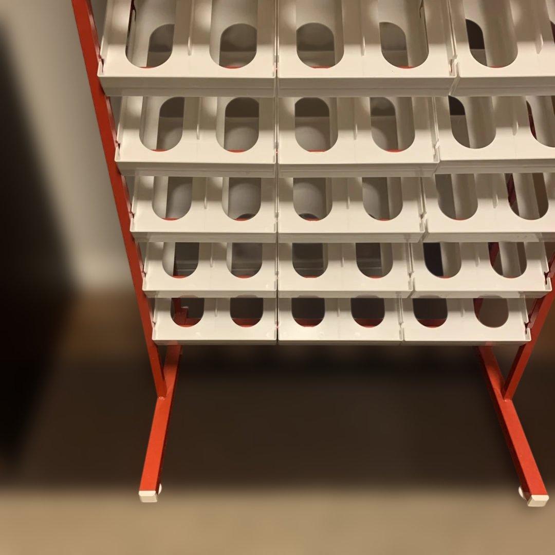 トミカ 単品什器 スチールタイプ72（分割トレイ型）