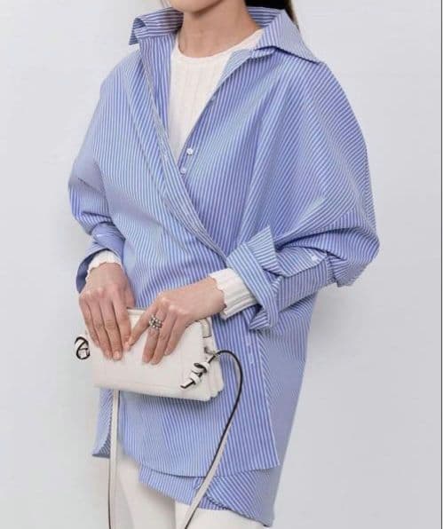 YONFA✨double button over shirt