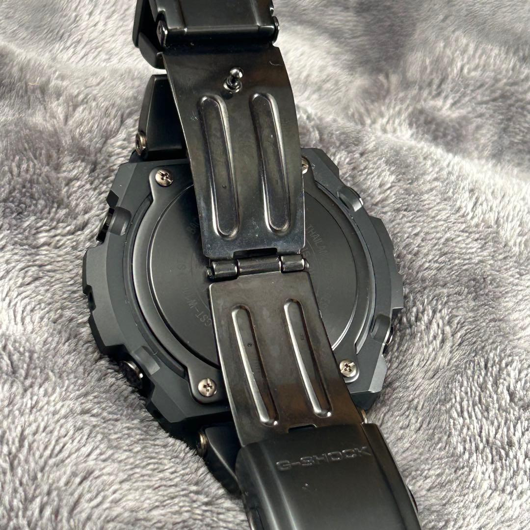 電波ソーラー メタルブレス［良品］G-SHOCK GST-W110BD