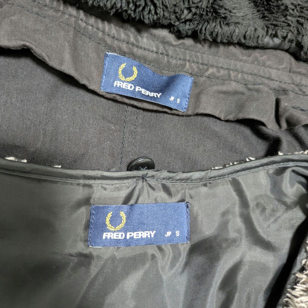 FRED PERRY ユニオンジャックライナーフィッシュテールモッズコートS