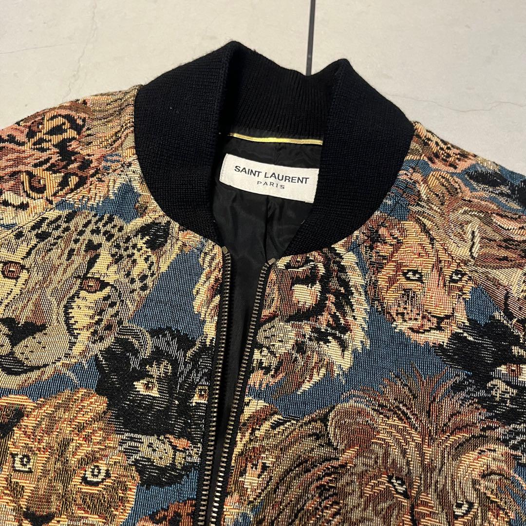 激レアSAINT LAURENT PARISサンローランパリボンバージャケット