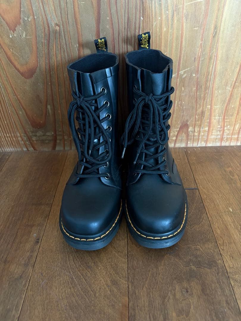 未使用　美品　限定品　ドクターマーチン　レインブーツ　24センチ