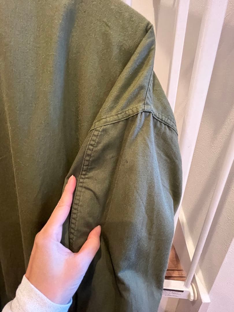 ミリタリージャケット　ケミカルプロテクティブジャケット　米軍　軍物　ビンテージL