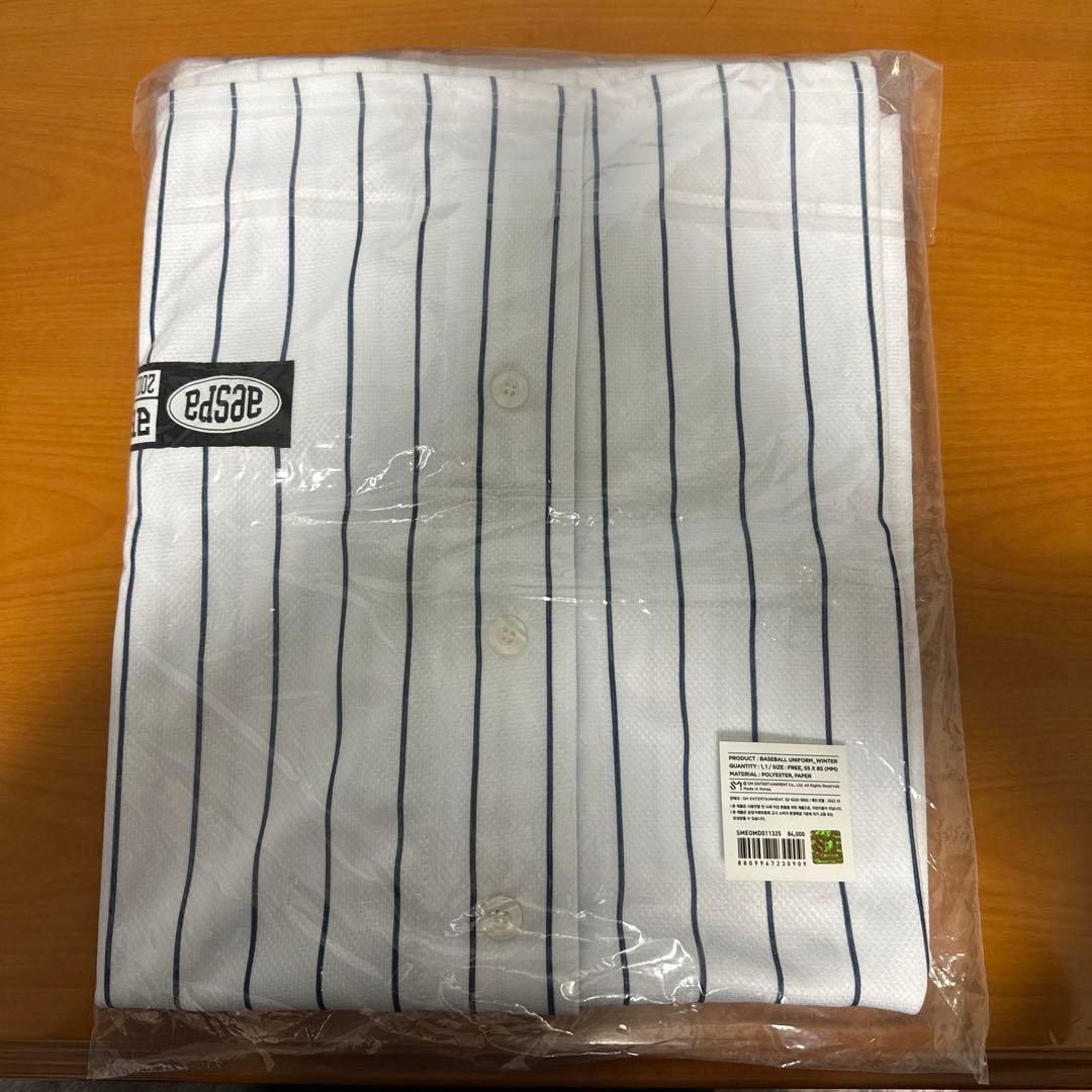 Aespa winter 野球ユニフォーム　トレカセット