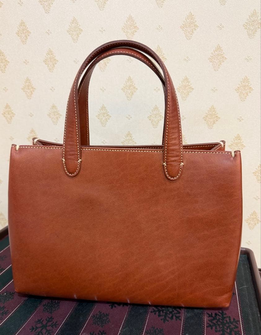 美品　土屋鞄　ディアリオ　ハンドバッグ