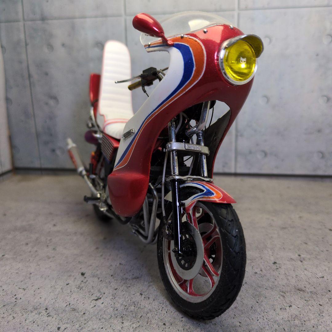 アオシマ製1/12ヤマハXJ400プラモデル