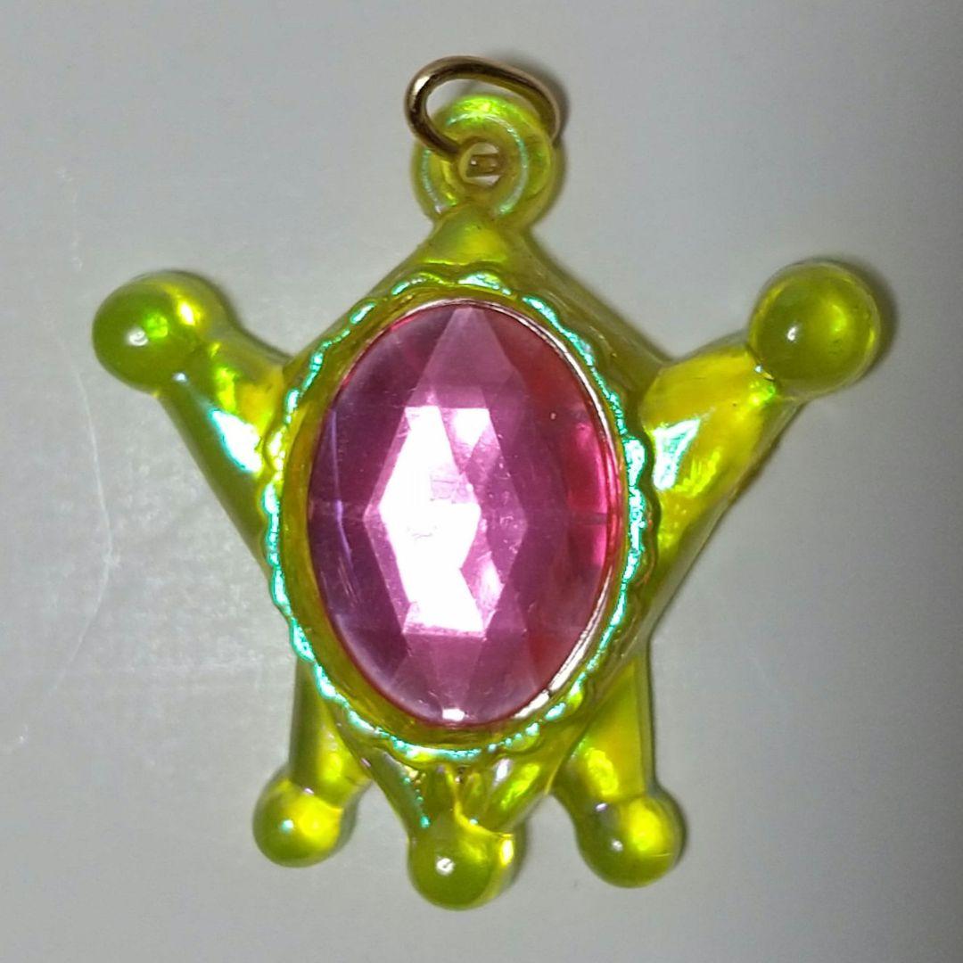 レトロ セボンスター トップのみ（鎖なし） 王冠？ 星？ クリアプラ レア