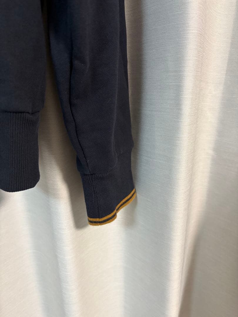 FRED PERRY フレッドペリー　 ハーフジップスウェット ネイビー