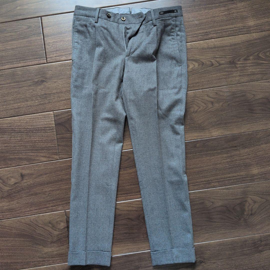 ※本日価格【美品】PT01 SUPER SLIM FIT 46/グレー　パンツ