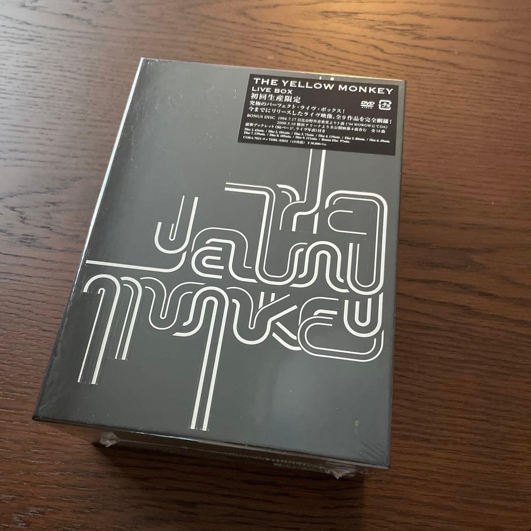 イエモン THE YELLOW MONKEY LIVE BOX 新品未開封