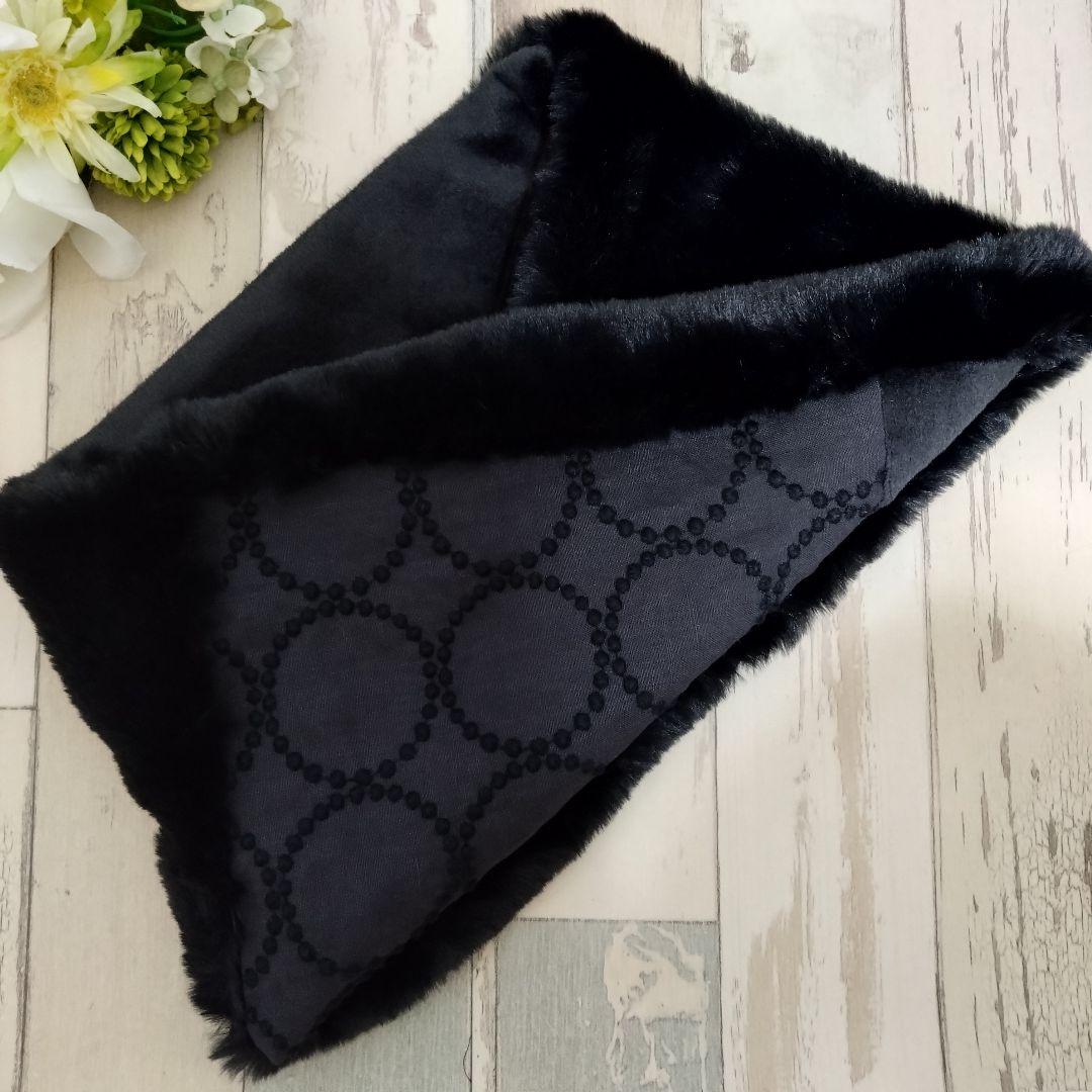 【ミナペルホネン】ハンドメイド　wolf＆flower　タンバリン　スヌード