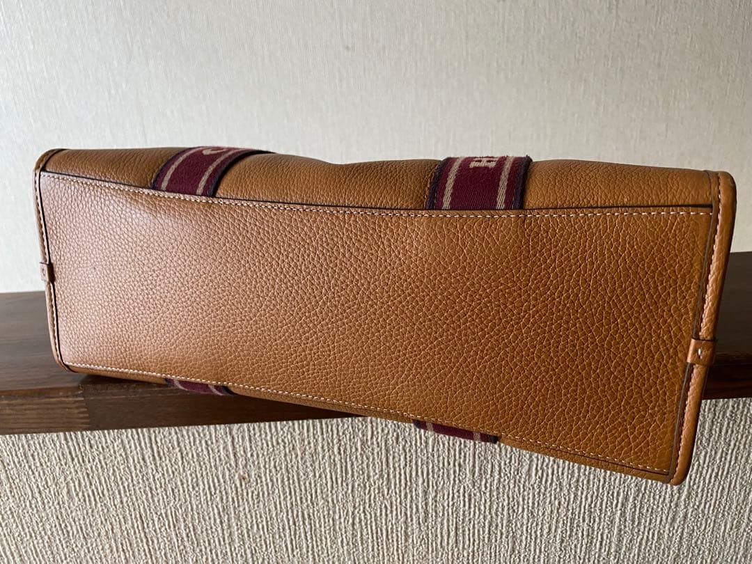 COACH ブラウン ビジネスバッグ