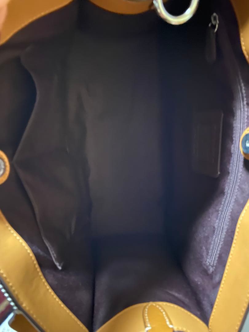 COACH ブラウン ビジネスバッグ